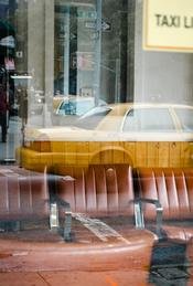 wooden cab